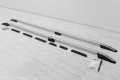 VOLKSWAGEN T6 (WERSJA DŁUGA) RELINGI DACHOWE ALUMINIOWE SREBRNE