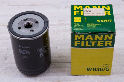 CHEVROLET / OPEL FILTR OLEJU MANN W 936/5