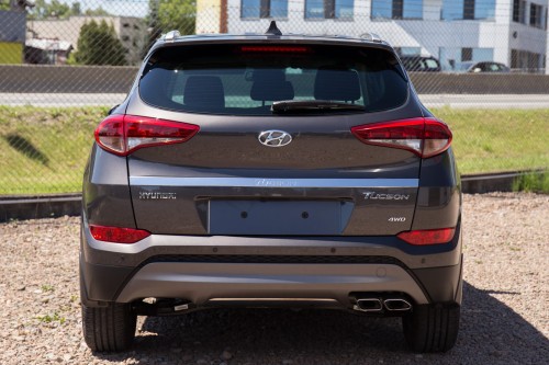 HYUNDAI TUCSON III 2015-2018 DEKORACYJNA LISTWA KLAPY BAGAŻNIKA