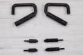 JEEP WRANGLER JK 2007-2018 UCHWYTY OFF ROAD CZARNE KOMPLET
