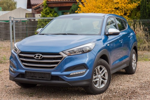 HYUNDAI TUCSON III 2015-2020 CHROMOWANE NAKŁADKI NA LUSTERKA