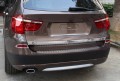 BMW X3 F25 2010-2017 CHROMOWANE NAKŁADKI LAMP PRZECIWMGIELNYCH TYLNYCH
