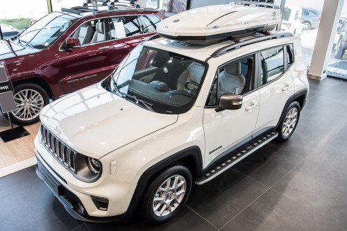 JEEP RENEGADE 2015+ STOPNIE BOCZNE PROGI SAMOCHODOWE OEM