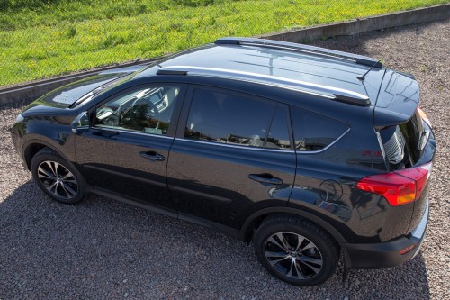 TOYOTA RAV4 IV 2013-2019 RELINGI DACHOWE SREBRNE