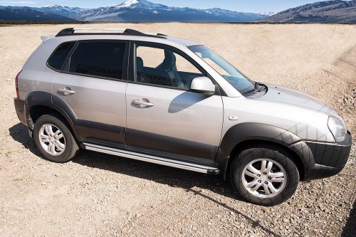 HYUNDAI TUCSON I 2004-2009 STOPNIE BOCZNE PROGI