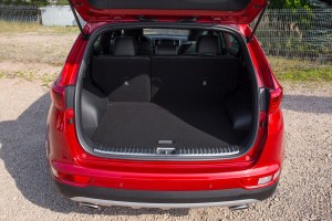 KIA SPORTAGE IV QL 2016-2021 OCHRONNA LISTWA PROGU BAGAŻNIKA