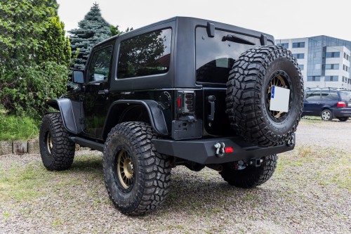 JEEP WRANGLER JK 2007-2018 ZDERZAK TYLNY R8 ALASKA PARAMOUNT 51-0363