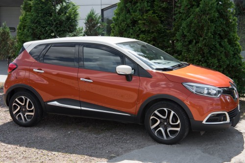 RENAULT CAPTUR 2013+ CHROMOWANE NAKŁADKI NA KLAMKI