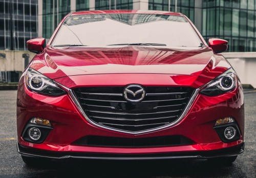 MAZDA 3 2014-2017 CHROMOWANE OZDOBNE LISTWY GRILLA