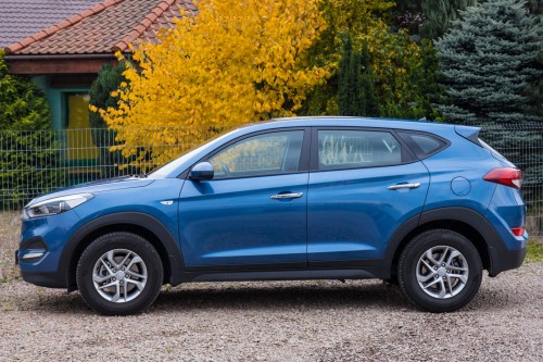 HYUNDAI TUCSON 2015+ NAKŁADKI NA KLAMKI POD KLUCZYK