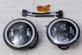 JEEP WRANGLER JK 2007-2018 LAMPY LED PRZEDNIE 7'' HALO EYES 60W 4300 LUMENÓW