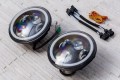 JEEP WRANGLER JL 2018+ LAMPY LED PRZEDNIE 7'' HALO EYES 60W 4300 LUMENÓW