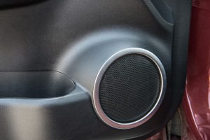 NISSAN QASHQAI II J11 2014-2021 OZDOBNE OBWÓDKI GŁOŚNIKÓW DRZWI