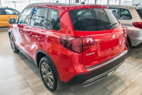SUZUKI VITARA II 2015+ STALOWA OCHRONNA LISTWA ZDERZAKA TYLNEGO