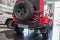 JEEP WRANGLER JK MOCOWANIE KOŁA ZAPASOWEGO DO ZDERZAKA
