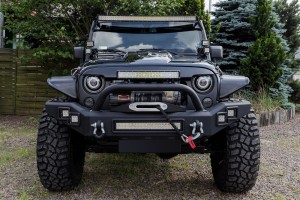 JEEP WRANGLER JK 2007-2018 ZDERZAK PRZEDNI LP