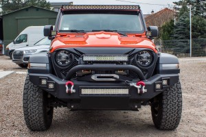 JEEP WRANGLER JL 2018+ ZDERZAK PRZEDNI LP