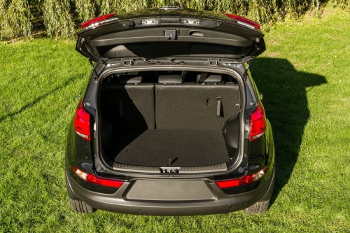 KIA SPORTAGE III 2010-2015 OCHRONNA LISTWA PROGU BAGAŻNIKA