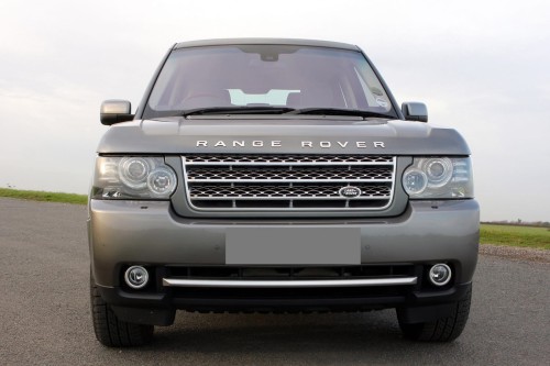 RANGE ROVER III L322 2009-2012 PO DRUGIM FACELIFTINGU STYLIZACYJNA LISTWA ZDERZAKA PRZEDNIEGO