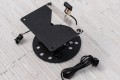 JEEP WRANGLER JK MOCOWANIE TABLICY DO KOLA ZAPASOWEGO ZE ŚWIATŁEM STOP LED