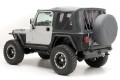 JEEP WRANGLER TJ 1997-2006 POSZYCIE DACHU MIĘKKIEGO SOFT TOP