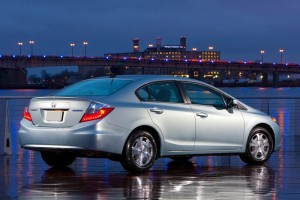 HONDA CIVIC 2012-2015 LISTWA NA ZDERZAK TYŁ