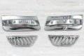 RANGE ROVER EVOQUE L538 2011-2014 PRZED LIFTINGIEM OZDOBNE NAKŁADKI HALOGENÓW PRZEDNICH