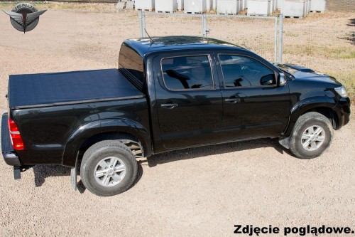 MIĘKKA SKŁADANA ZABUDOWA PAKI NISSAN NAVARA NP300 2015+ PODWÓJNA KABINA