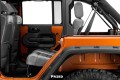 JEEP WRANGLER JK 2007-2018 4 DRZWI BEZINWAZYJNY ZESTAW POCHYLENIA KANAPY
