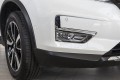 NISSAN X-TRAIL III 2017+ PO LIFTINGU OZDOBNE NAKŁADKI NA HALOGENY PRZÓD