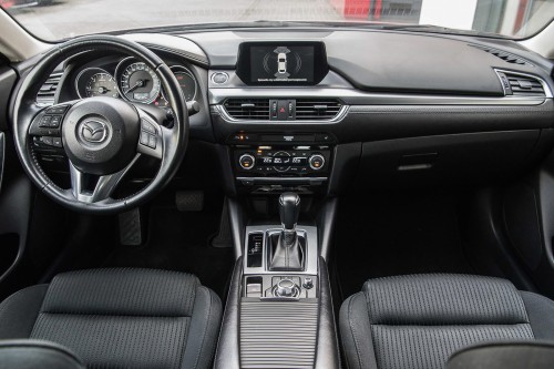 MAZDA 6 III GJ 2018+ SATYNOWA OSŁONA LEWARKA