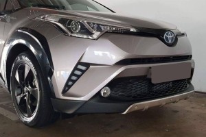TOYOTA C-HR 2016-2020 DOKŁADKI ZDERZAKÓW STAL 