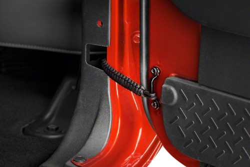 JEEP WRANGLER JK 2007-2018 4 DRZWI OGRANICZNIK DRZWI TYLNYCH PARACORD