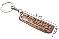 JEEP WRANGLER BRELOK DO KLUCZY 75 ROCZNICA WRANGLERA