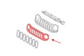JEEP RENEGADE I BU 2015-2018 PRZED FACELIFTINGIEM GRILL CZARNY 5XB15LXHAA