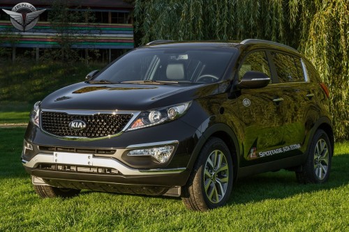 KIA SPORTAGE 2010-2015 SPOILER ZDERZAKA PRZEDNIEGO BODY KIT