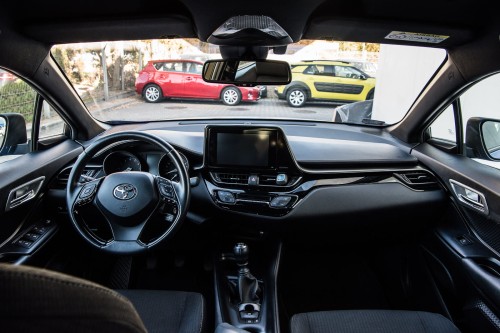 TOYOTA C-HR 2016+ NAKŁADKI KLAMEK WEWNĘTRZNYCH