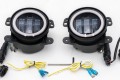 JEEP WRANGLER JK 2007-2018 LAMPY PRZEDNIE PRZECIWMGIELNE 4'' LED 30W 1500 LUMENÓW