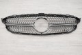 MERCEDES C-CLASS W205 2014-2018 PRZED FACELIFTINGIEM GRILL DIAMOND SREBRNY