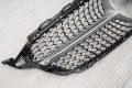 MERCEDES C-CLASS W205 2014-2018 GRILL DIAMOND SREBRNY