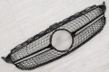 MERCEDES C-CLASS W205 2014-2018 GRILL DIAMOND CZARNY