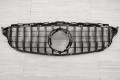 MERCEDES C-CLASS W205 2019-2021 PO FACELIFTINGU GRILL GT PANAMERICANA SREBRNY