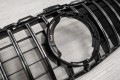 MERCEDES C-CLASS W205 2019-2021 PO FACELIFTINGU GRILL GT PANAMERICANA SREBRNY