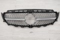 MERCEDES E-CLASS W213 2016-2020 PRZED FACELIFTINGIEM GRILL DIAMOND SREBRNY Z KAMERĄ