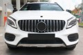 MERCEDES GLA X156 2017-2020 PO LIFTINGU GRILL GT PANAMERICANA SREBRNY