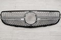MERCEDES GLC COUPE C253 2015-2019 PRZED LIFTINGIEM GRILL DIAMOND SREBRNY