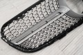 MERCEDES GLC COUPE C253 2015-2019 PRZED LIFTINGIEM GRILL DIAMOND SREBRNY
