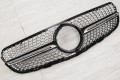 MERCEDES GLC COUPE C253 2015-2019 PRZED FACELIFTINGIEM GRILL DIAMOND CZARNY