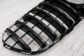 MERCEDES GLC X253 2015-2019 PRZED LIFTINGIEM GRILL GT PANAMERICANA Z KAMERĄ CZARNY
