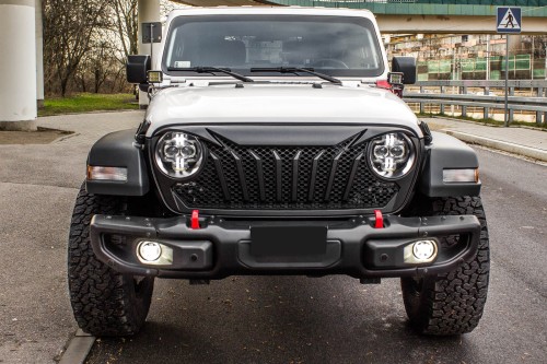 JEEP WRANGLER JL/JLU 2018+ ZDERZAK PRZEDNI STALOWY RUBICON PDC